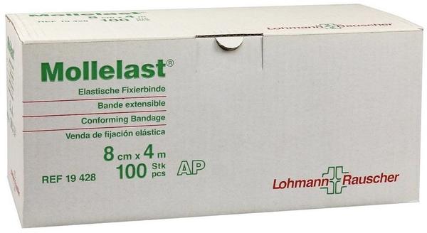 Lohmann & Rauscher Mollelast 8 cm x 4 m Lose im Karton (100 Stk.)