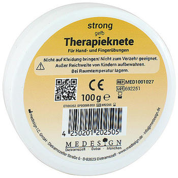 Medesign Therapie Knete Strong Gelb (100 g)