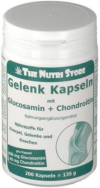 Hirundo Products Glucosamin Chondroitin Gelenkkapseln (200 Stk.)