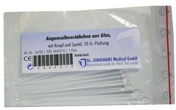 Dr. Junghans Medical Augensalbenstäbchen 16700 m. Knopf u. Spatel (10 Stk.)