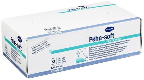 Hartmann Peha Soft Latex puderfrei unsteril Gr. XL (100 Stk.)