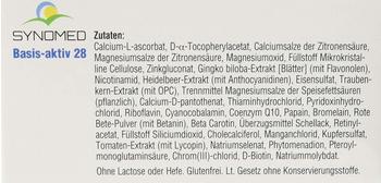 Synomed Basis Aktiv 28 Tabl. (120 Stk.) – Vielseitige Anwendung für verschiedene Bedürfnisse