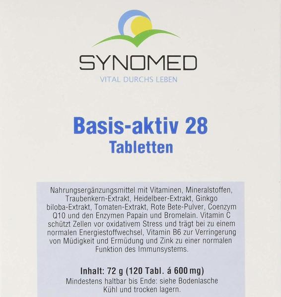 Synomed Basis Aktiv 28 Tabl. (120 Stk.)