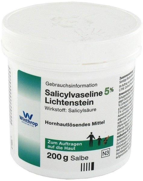 Winthrop Salicylvaseline 5% Lichtenstein Salbe (200 g)