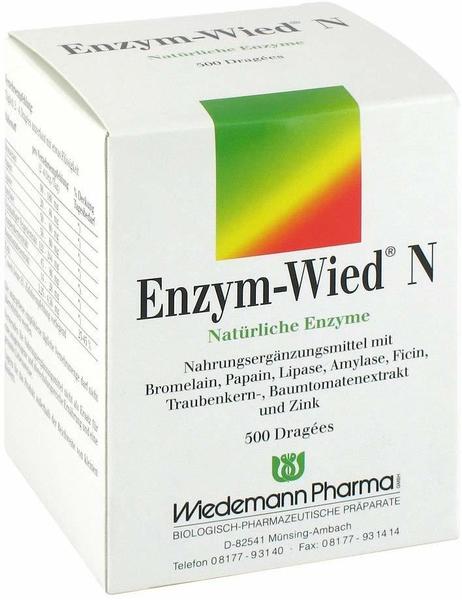 Wiedemann Enzym N Dragees (500 Stk.)