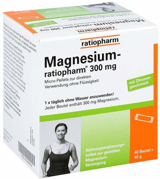 ratiopharm Magnesium 300 mg Micro Pellets (40 Stk.)