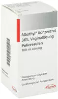 PZN-DE 00023923, Albothyl Konzentrat Inhalt: 100 ml, Grundpreis: &euro; 832,- / l