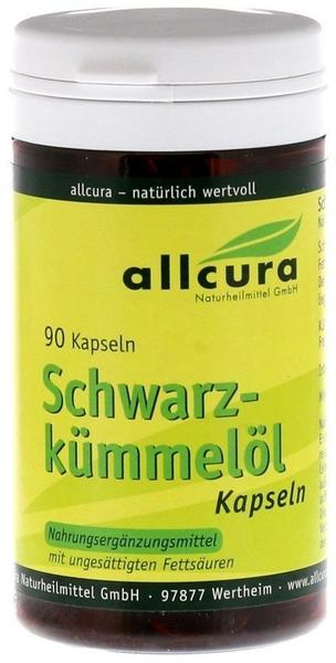 Allcura Schwarzkümmelöl Kapseln (90 Stk.)