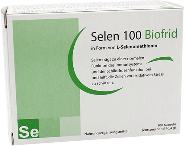 Biofrid Selen-Biofrid Kapseln (100 Stk.)