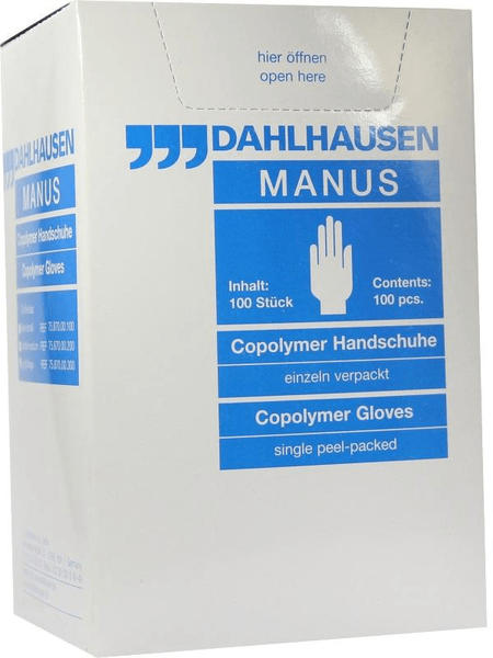 Dahlhausen Copolymer Handschuhe steril Gr.L (100 Stk.)