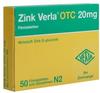 ZINK Verla OTC 20 mg Filmtabletten 50 St