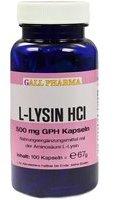 Hecht Pharma Lysin Hci 500 mg Gph Kapseln (100 Stk.)