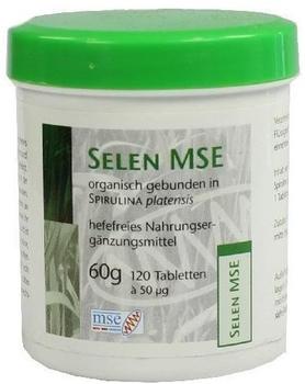MSE Pharmazeutika Selen 50 µg Tabletten (120 Stk.)