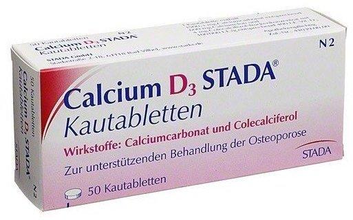 STADA Calcium D3 STADA 600mg400 I.E. Kautabletten