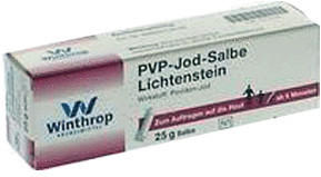 Pvp Jod Salbe Lichtenstein (25 g)