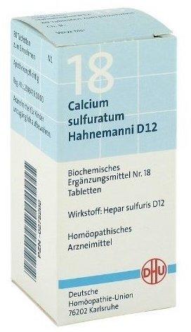 Dr. Schüßler Salze Calcium sulfuratum D 12 Tabletten (80 Stk.)