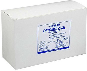 Trusetal Verbandstoffwerk Optomed Wundverband Oval Selbstklebend Master Aid (50 Stk.)