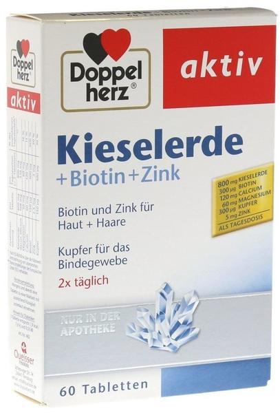 Doppelherz Kieselerde + Biotin Tabletten (60 Stk.) Test TOP Angebote ab  4,87 € (August 2023)