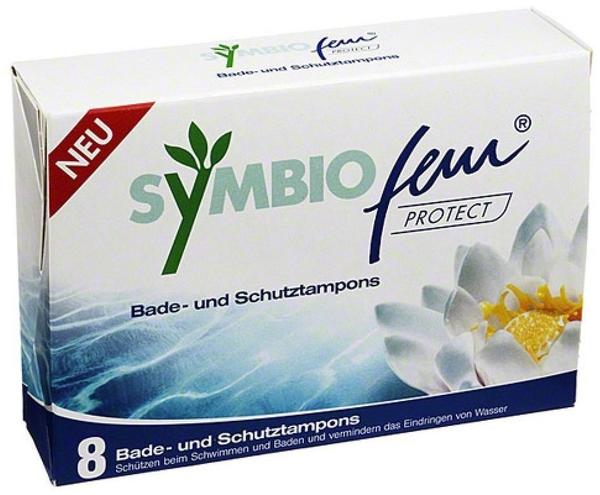 Symbiopharm Symbiofem Protect Bade und Schutztampon (8 Stk.)