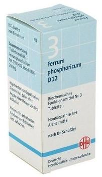 Dr. Schüßler Salze Ferrum Phosphoricum D12 Tabletten (80 Stk.)