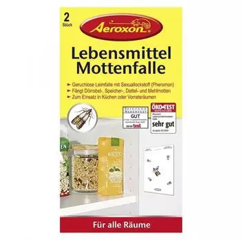 Aeroxon Lebensmittelmottenfalle 2er