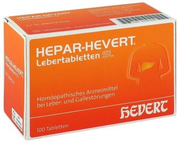 Hevert HEPAR HEVERT Lebertabletten SL 100 St