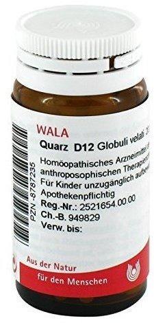 Wala-Heilmittel Quarz D 12 Globuli (20 g)
