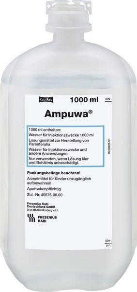 Fresenius Ampuwa Plastikflasche Inf.-Lsg.(10 x 1000 ml)