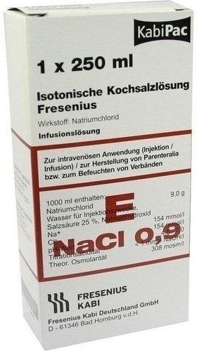 Fresenius Kochsalzloesung 0,9% Plastikfl.fresenius (10 x 250 ml)