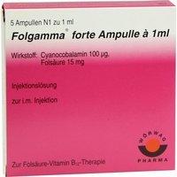 Wörwag Pharma Folgamma Forte Ampullen (5 x 1 ml)