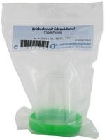 Urinbecher mit Schraubdeckel einzelverpa 1 St