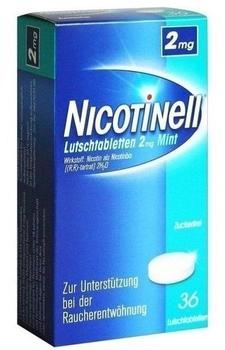Nicotinell Lutschtabletten 2 mg Mint (36 Stk.)