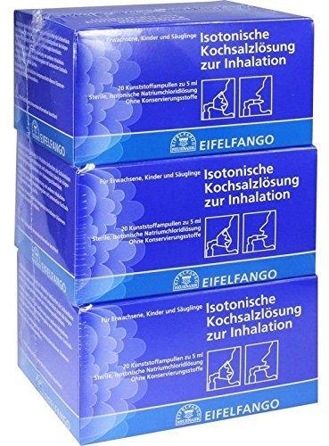 Eifelfango Isotonische Kochsalzlösung zur Inhalation (60 x 5 ml)