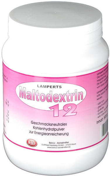 Berco Maltodextrin 12 Lamperts Pulver (500 g)
