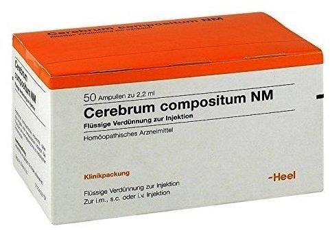 Heel Cerebrum Compositum Nm Ampullen (50 Stk.) Test ❤️ Jetzt ab 79,03 €  (April 2022) Testbericht.de