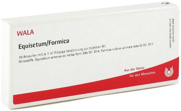 Wala-Heilmittel Equisetum/Formica Ampullen (10 x 1 ml)
