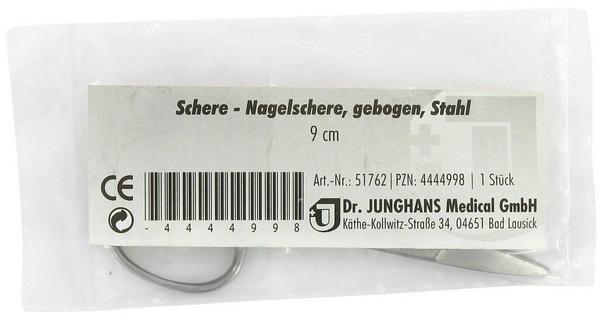 Dr. Junghans Medical Nagelschere Gebogen 9 cm (1 Stk.)