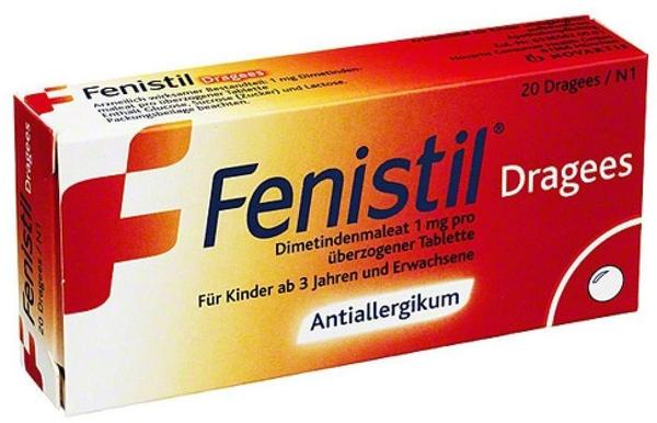 Fenistil Tabletten überzogen (20 Stk.)