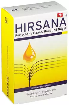 Hirsana Goldhirse &Ouml;l Kapseln (150 Stk.)