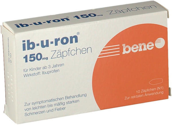 Ib U Ron 150 mg Suppositorien (10 Stk.)
