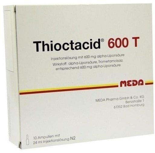 Thioctacid 600 T Ampullen (10 x 24 ml)