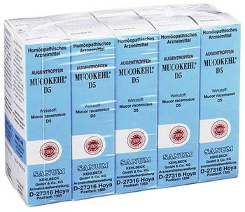 Sanum-Kehlbeck Mucokehl D 5 Augentropfen (10 x 5 ml)