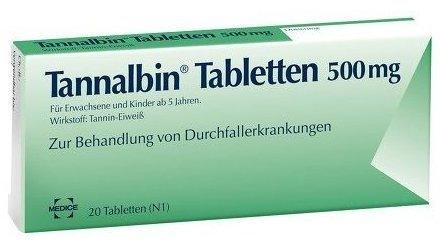 Tannalbin Tabletten (20 Stk.)