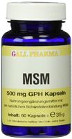 MSM 500 mg GPH Kapseln 60 St