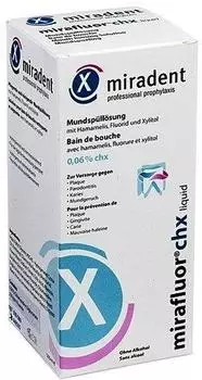 Miradent Mirafluor chx liquid (500ml)