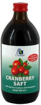 Avitale Cranberry Saft 100% Frucht (0,5 l)