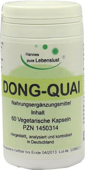 G&M Naturwaren Dong Quai 500 mg Kapseln (60 Stk.)