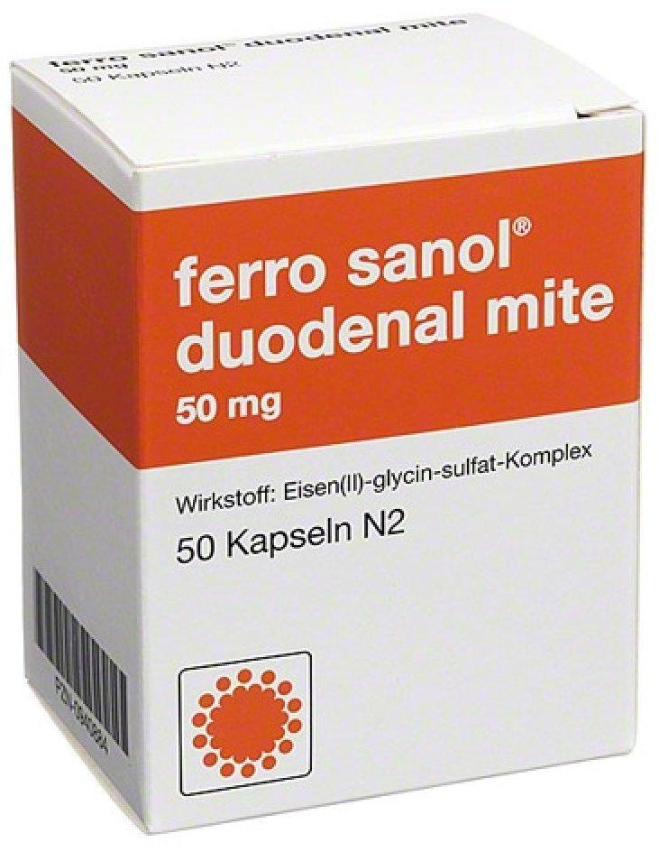 Eisentabletten ferro sanol nebenwirkungen