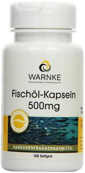 Warnke Gesundheit Fischöl Kapseln 500 mg (100 Stk.)