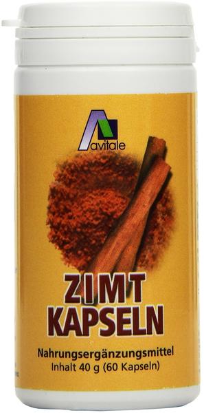 Avitale Zimt Kapseln 500 mg + Vitamin C + E (60 Stk.)